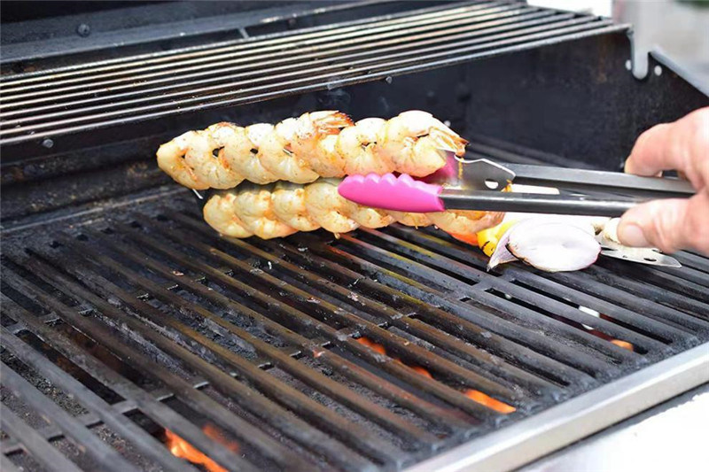 dropship Stainless steel barbecue skewer fish bone skewer skewer meat tool BBQ utensils BBQ grill grill mesh Proud Grill Slide