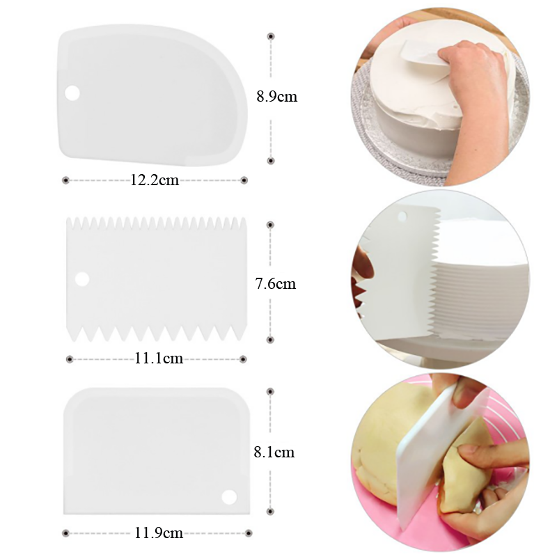 dropship 6-24 Pcs Set Pastry Bag and Stainless Steel Cake Nozzle Kitchen Accessories For Decorating Bakery Confectionery Equipment