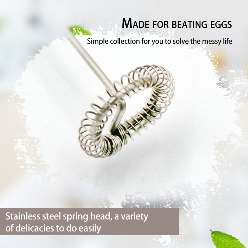 dropship Mini Electric Coffee Blender Handheld Egg Beater Bubble Drink Stirrer Creative Electric Egg Beater Electric Milk Blender