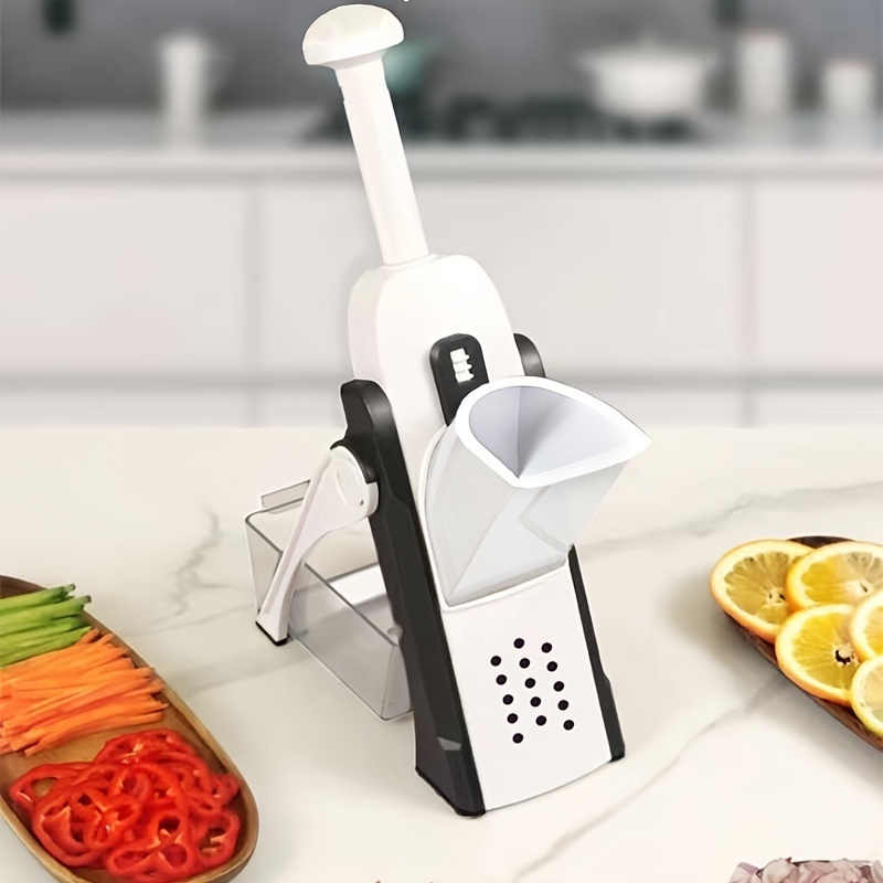 dropship 1pc Household Kitchen Fruit And Vegetable Slicer; Adjustable Eight-speed Vegetable Slicer