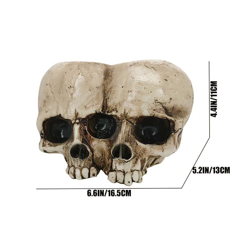 dropship 1pc Skull Planter Pots For Indoor Plants; Skull Plant Pot Head Yard Art Outdoor And Garden Decor Outside Spring Skull Flower Pot