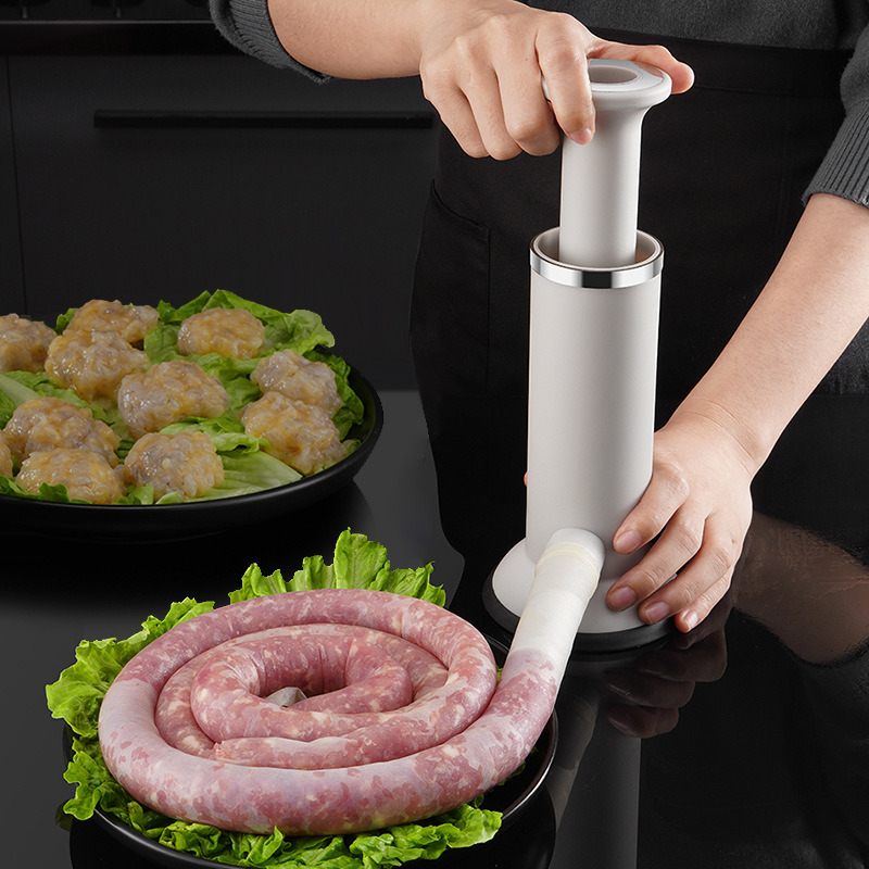 dropship 1pc Household Sausage Enema; Homemade Sausage; Sausage Enema; Multifunctional Meatball; Sausage & Shrimp Slip Making Tool