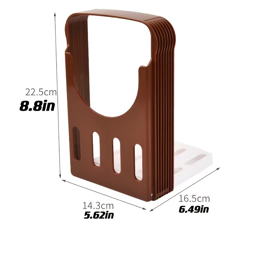 dropship 1pc Adjustable Bread; Delicate Designed Easy-storage And Space-saving Bread Cutting Tool For Slicing Bread ; Bagel; Loaf; Kitchen Accessories