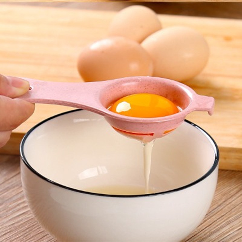 dropship Stem Egg Separator White and Yolk Filter Kitchen Baking Separator Tool
