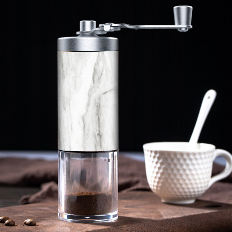 dropship Manual Coffee Grinder Stainless Steel Hand Adjustable Steel Core Burr For Kitchen Portable Coffee Mills Coffee Espresso Press
