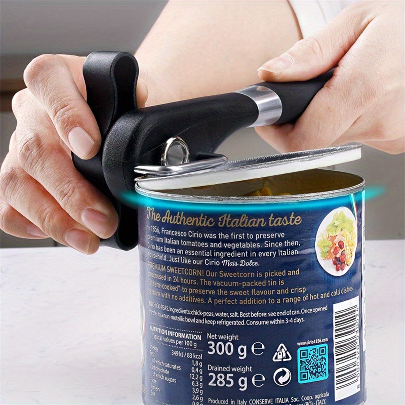 dropship 1pc Multifunctional Can Opener Side Open Quick And Simple Stainless Steel Can Opener Knife Kitchen Can Opener Gadget Kitchen Utensils