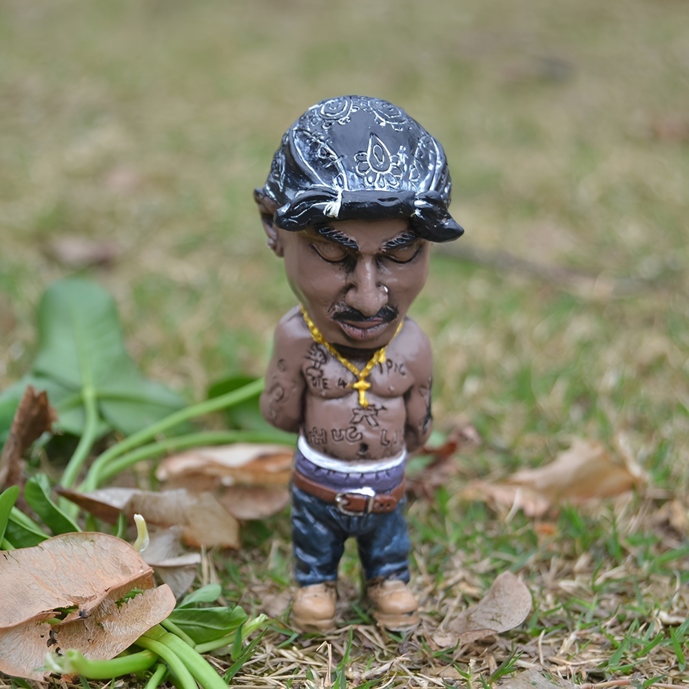 dropship 1pc; Hip Hop Legend Commemorative Statue Resin Crafts Ornament