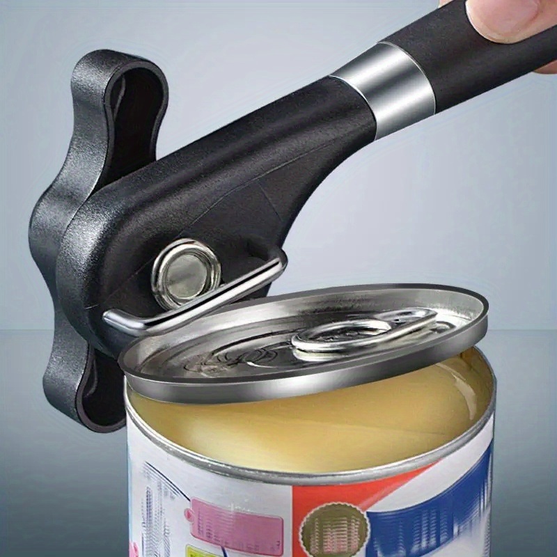 dropship 1pc Multifunctional Can Opener Side Open Quick And Simple Stainless Steel Can Opener Knife Kitchen Can Opener Gadget Kitchen Utensils