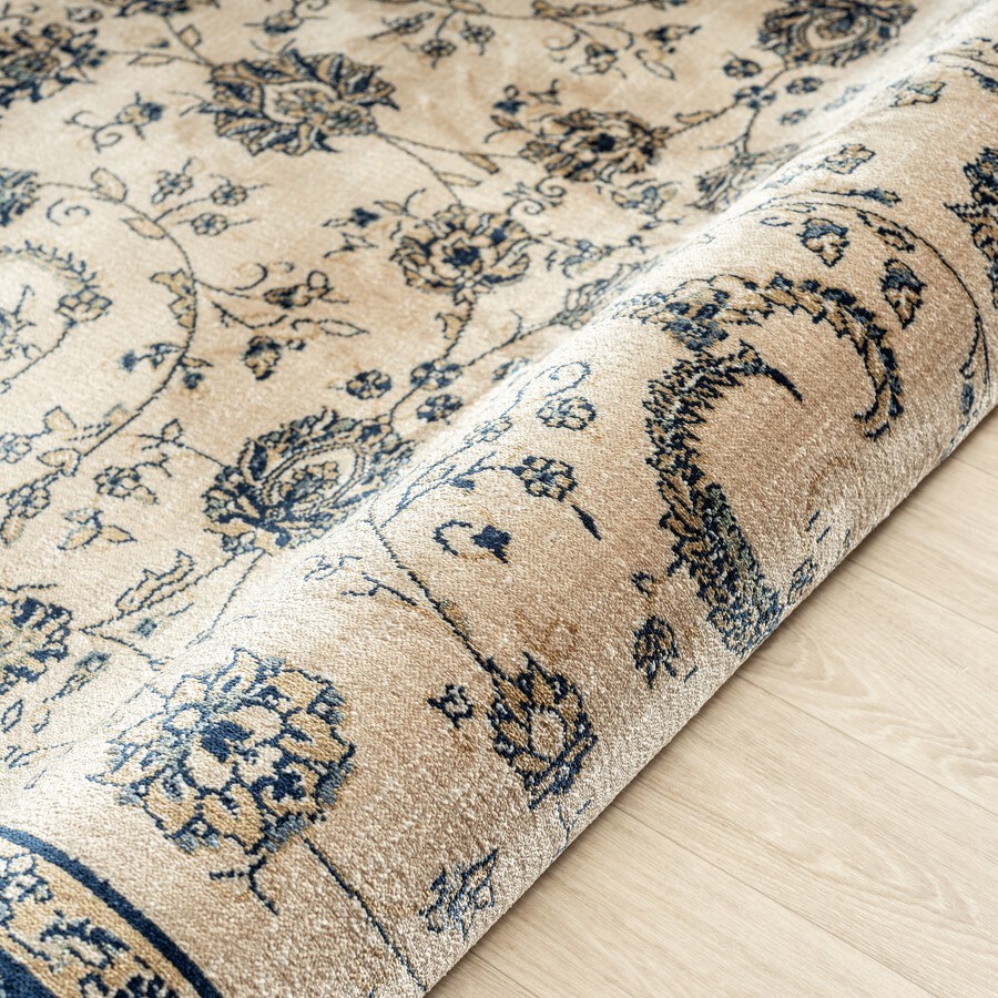 dropship Stylish Classic Pattern Design Traditional Floral Filigree Bordered Area Rug