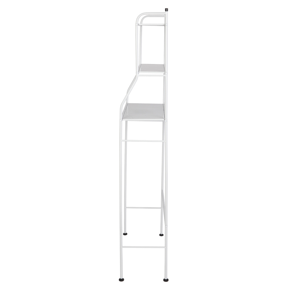 dropship 3-Tier Over-the-Toilet Shelves, Over The Toilet Storage Bathroom Space Saver Iron Storage Rack for Toilet Essentials (White) RT