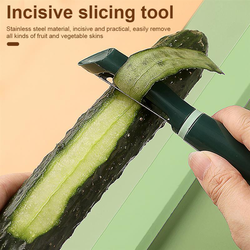 dropship Kitchen Potato Peeler Stainless Steel Fruits Vegetables Planer Professional Fast Anti-slip Safe Grater Scraper Hand Tool Gadget
