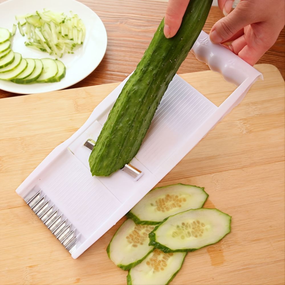 dropship 1pc Multi-functional Vegetable Cutting; Grater Shredded Potato Shredded; Household Grater With 4-Blade