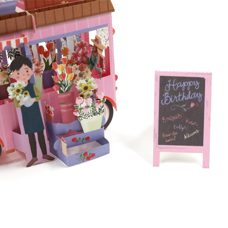 dropship Handmade 3D Greeting Card Float For Valentine's Day