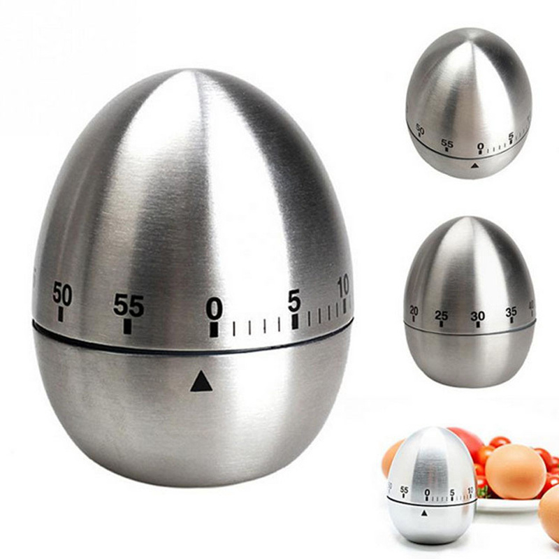 dropship Metal; Egg Apple Countdown Timer; Reminder; 55 Minute Timer; Creative Kitchen Mechanical Timer