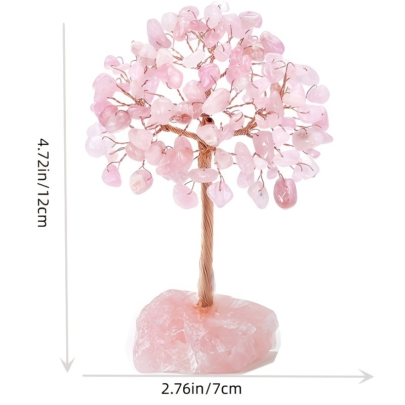 dropship 1pc Natural Crystal Tree Crystal Hair Ore Fluorite Base Rich Tree Chakra Amethyst Powder Crystal Ornaments