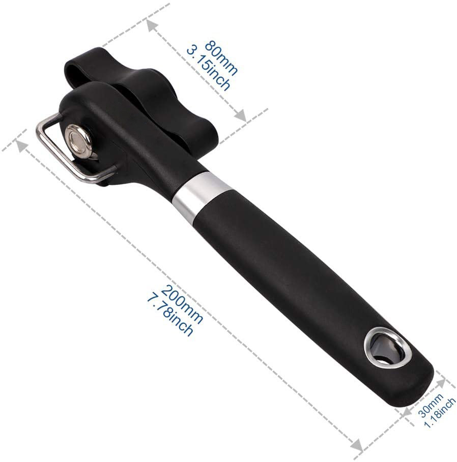 dropship Safe Cut Can Opener; Smooth Edge Can Opener handheld; Food Grade Stainless Steel Cutting Can Opener for Kitchen &amp; Restaurant