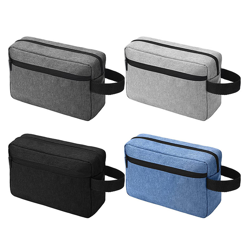 dropship 1pc Travel Toiletry Bag For Women And Men; Portable Storage Bag; Water-resistant Shaving Bag For Toiletries Accessories;