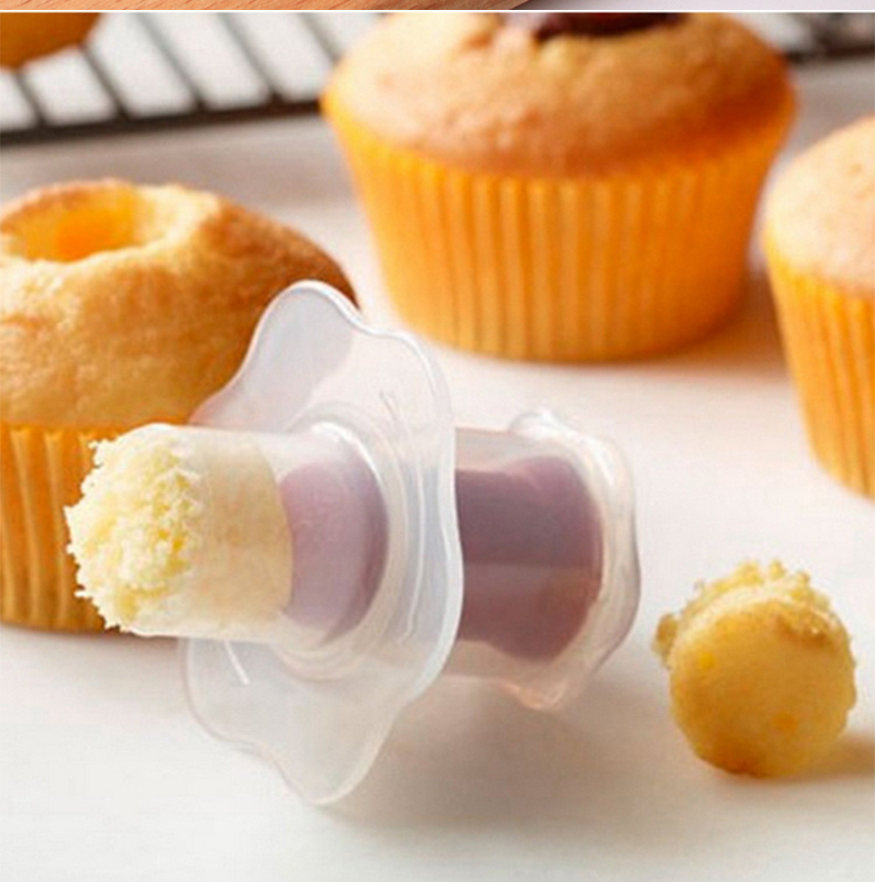dropship 1pc Cupcake Corer And Filler, Reusable Cupcake Filler Tool, Cake Baking Tool, Kitchen Supplies