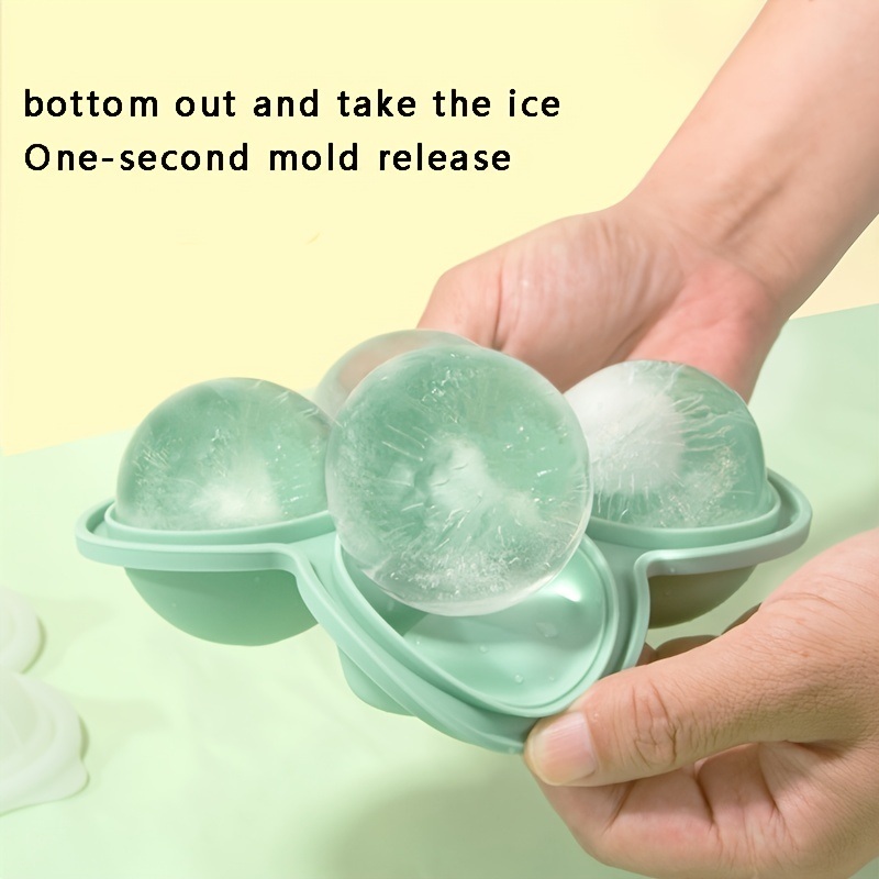 dropship Create Perfectly Round Ice Cubes for Your Cocktails and Whiskey with this Large Silicone Ice Cube Tray!