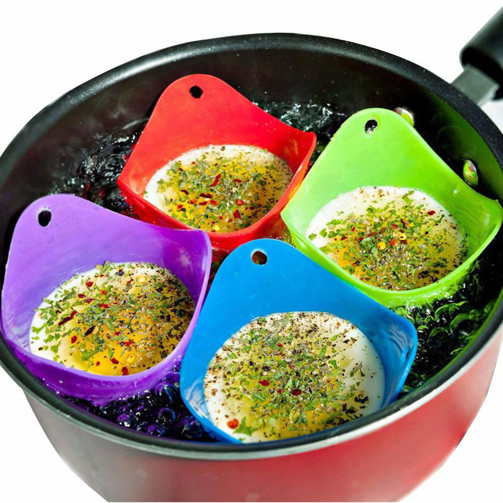 dropship 1pc Silicone Egg Cooker; Kitchen Cooking Tool 2.55x3.54inch