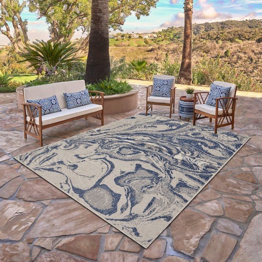dropship Home Decor Indoor/Outdoor Accent Rug Natural Stylish Classic Pattern Design
