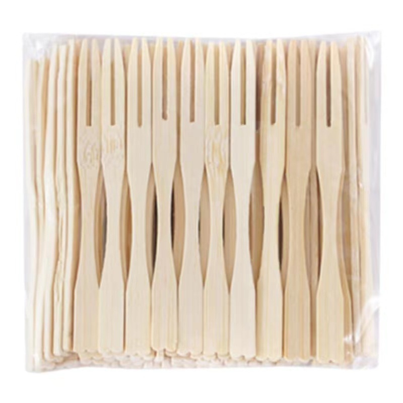 dropship 80pcs Disposable Fruit Fork Set; Appetizer Fruit Food Picks; Cake Dessert Snack Mini Forks; Party Supplies