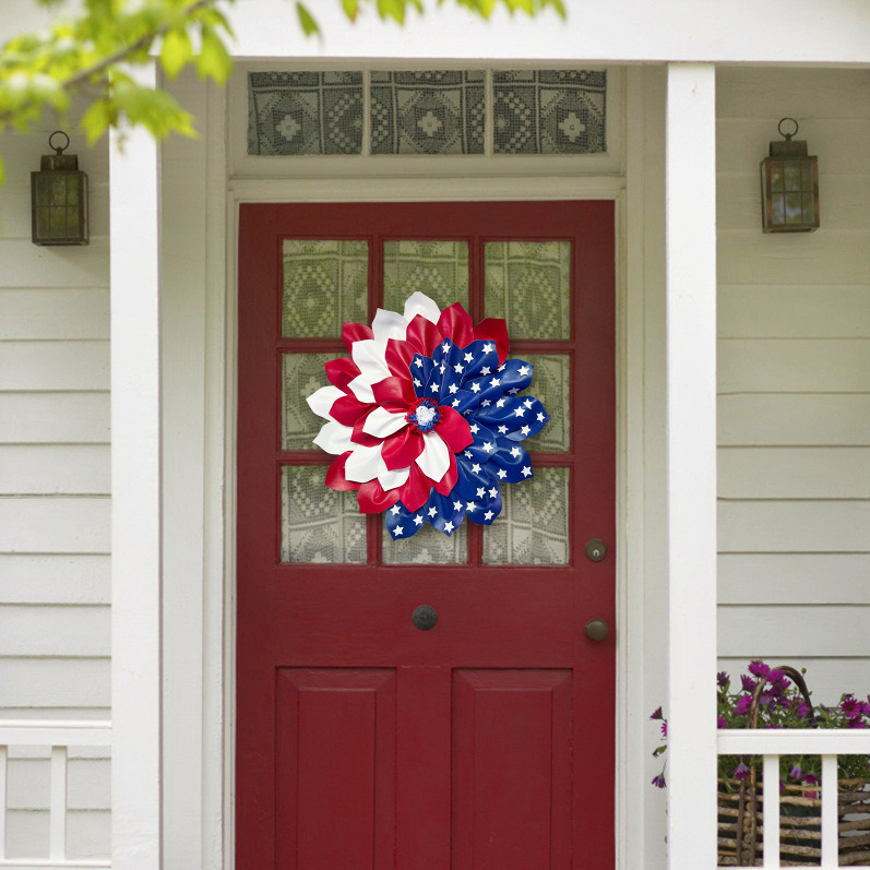dropship Independence Day home Decor US Flag Garland National Day Christmas Family Decoration Scene Layout Props