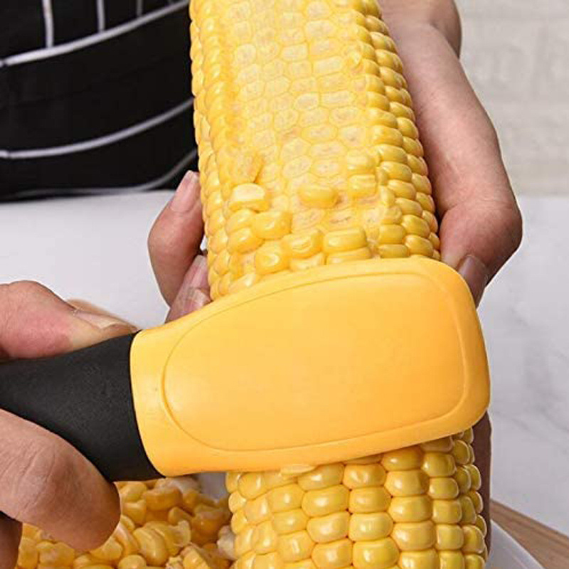 dropship 1pc; Stainless Steel Planer Corn Thresher Handheld Corn Grasher