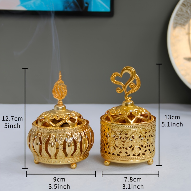 dropship 1pc Metal Incense Burner; Creative Incense Burner Holder; Desktop Decoration