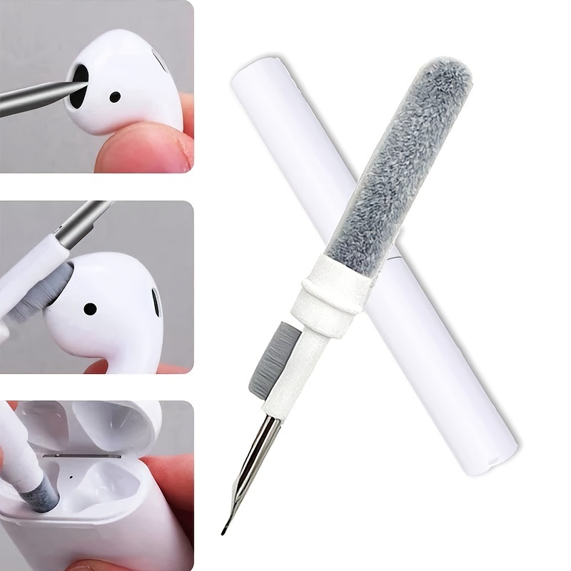dropship 1pc Headset Cleaning Pen Kit Headset Case Airpods Pro 1 2 3 Headset Cleaning Brush Tool