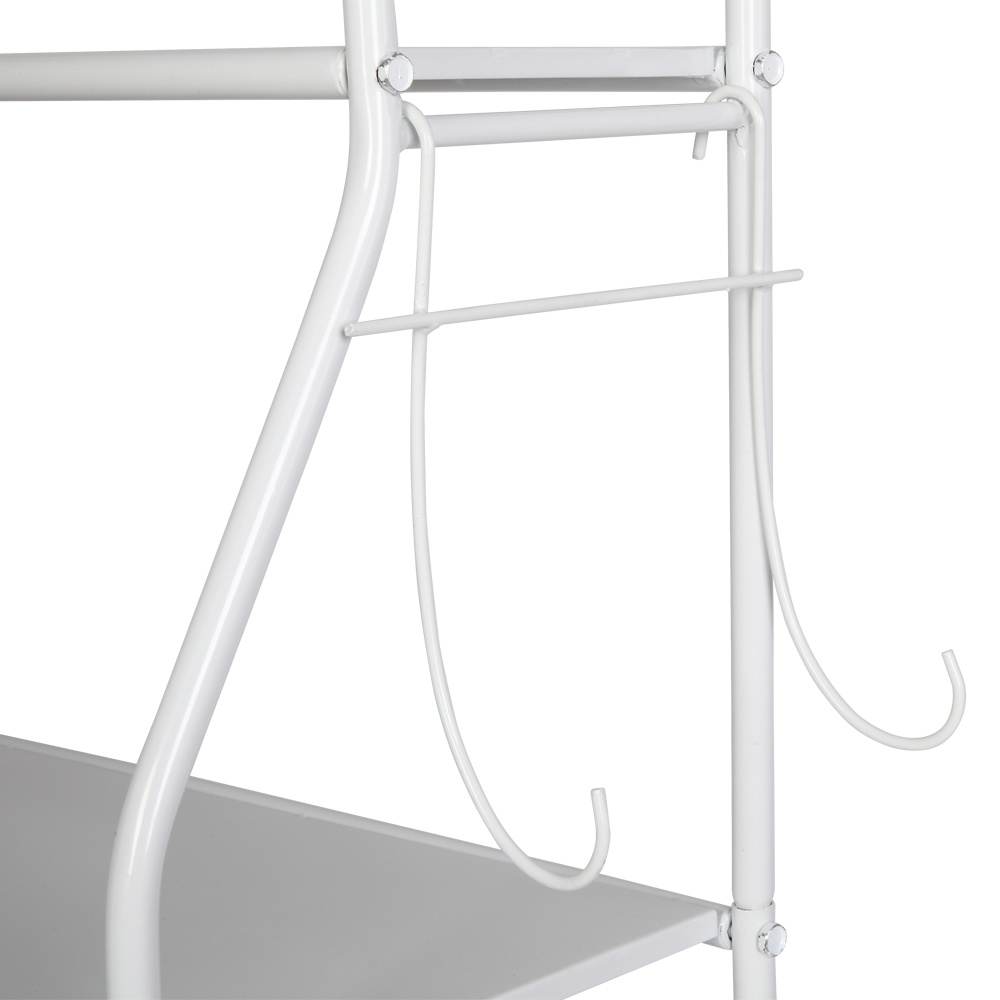 dropship 3-Tier Over-the-Toilet Shelves, Over The Toilet Storage Bathroom Space Saver Iron Storage Rack for Toilet Essentials (White) RT
