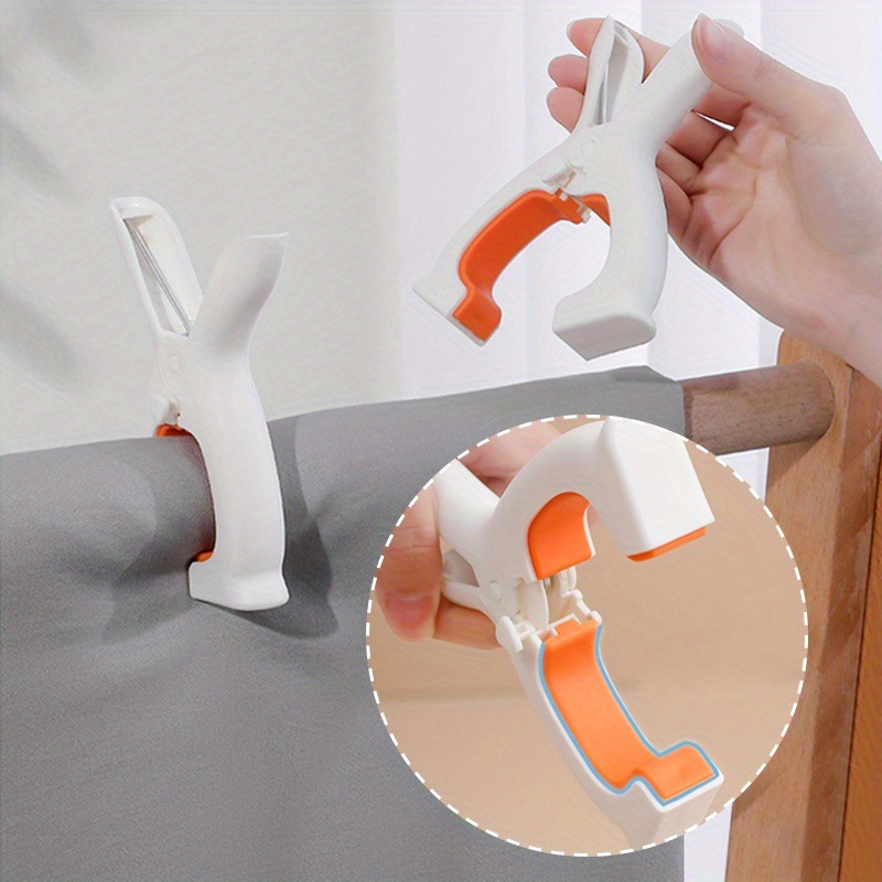 dropship 1pc Beach Towel Clip; Large Laundry Clothes Pins For Quilt Blanket Bed Sheet; Clothes Drying Clips; Household Clothespin; Quilt Pegs