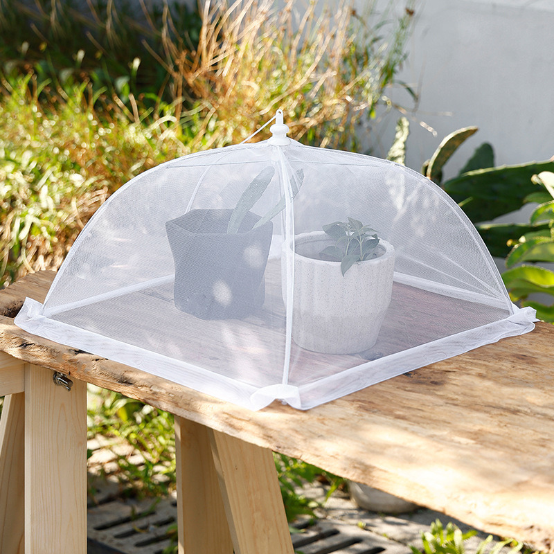 dropship 1pc Food Cover; Vegetable Cover; Kitchen Restaurant Meal Umbrella Cover