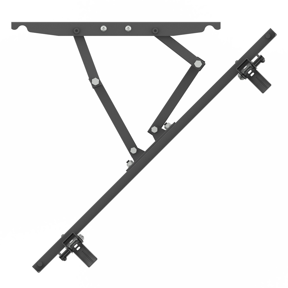dropship LEADZM TMDS-204 32"-70" 110Lbs VESA600*400 Full Motion TV Wall Mount Tilt Range 0-15° YF