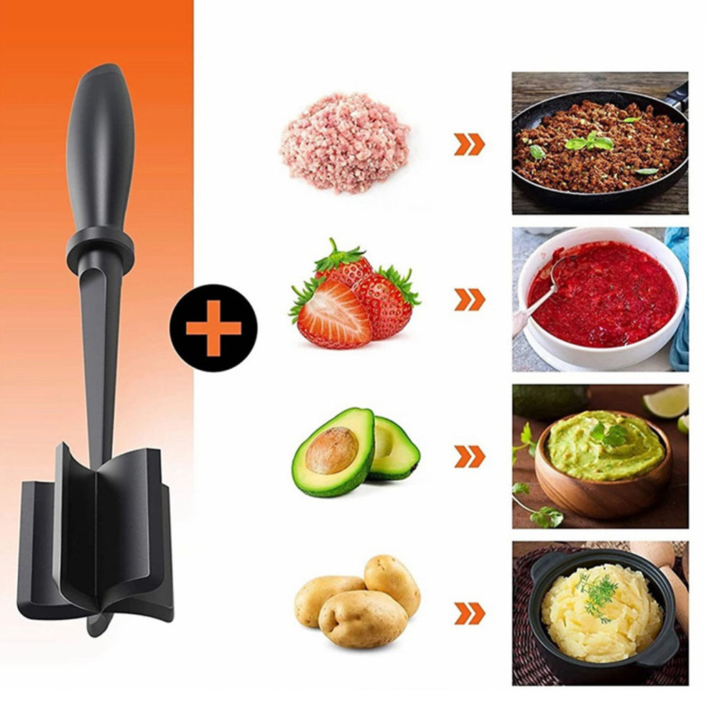 dropship 1pc; 11"*2.4" Meat Cutter; Bibimbap; Stirring; Grinding; Mashing