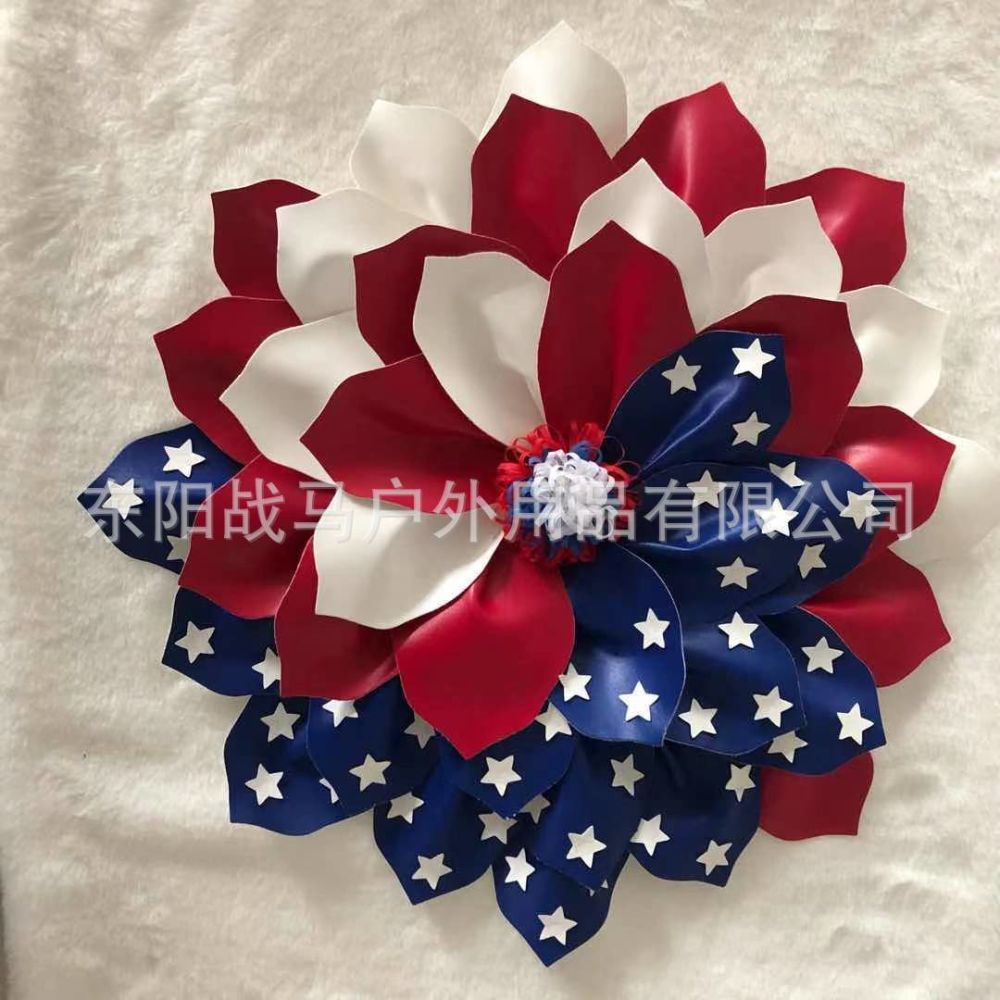 dropship Independence Day home Decor US Flag Garland National Day Christmas Family Decoration Scene Layout Props
