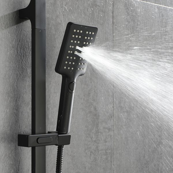 dropship Eco-Performance Handheld Shower with 26-Inch Slide Bar and 59-Inch Hose