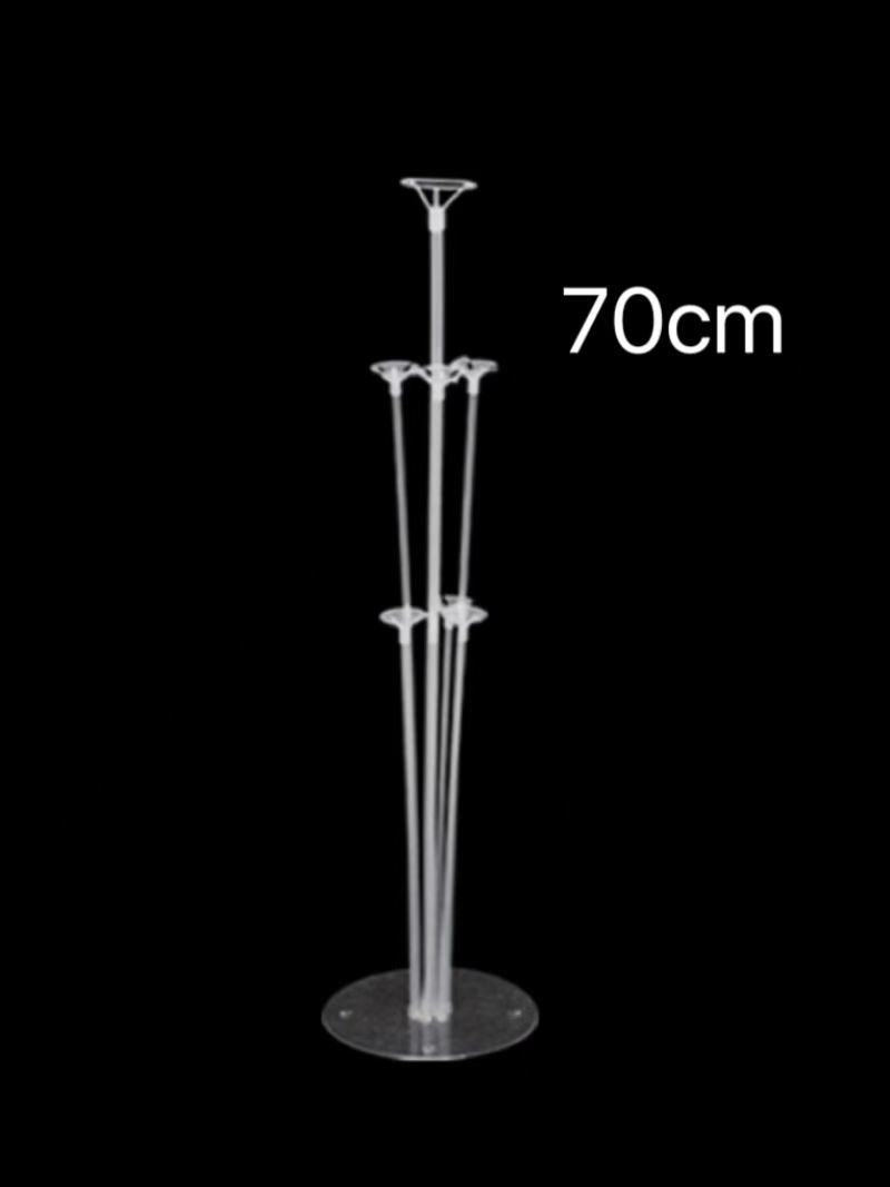 dropship 4 PCS Balloons Column Stand Clear Plastic Balloon Stick Birthday Wedding Decor