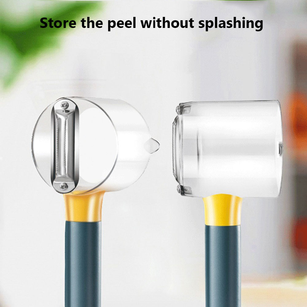 dropship Multi-Functional Storage Fruit Vegetable Peeler Pear Apple Kitchen Peeling Knife Durable Tool Apple Potato Peelers