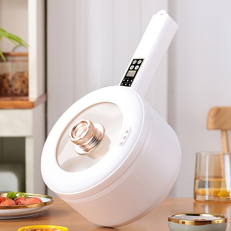 dropship 1pc Multi Functional Electric Cooker Mini Electric Cooker Household Dormitory Students Cook Instant Noodles Small Electric Frying Pan With Steamer