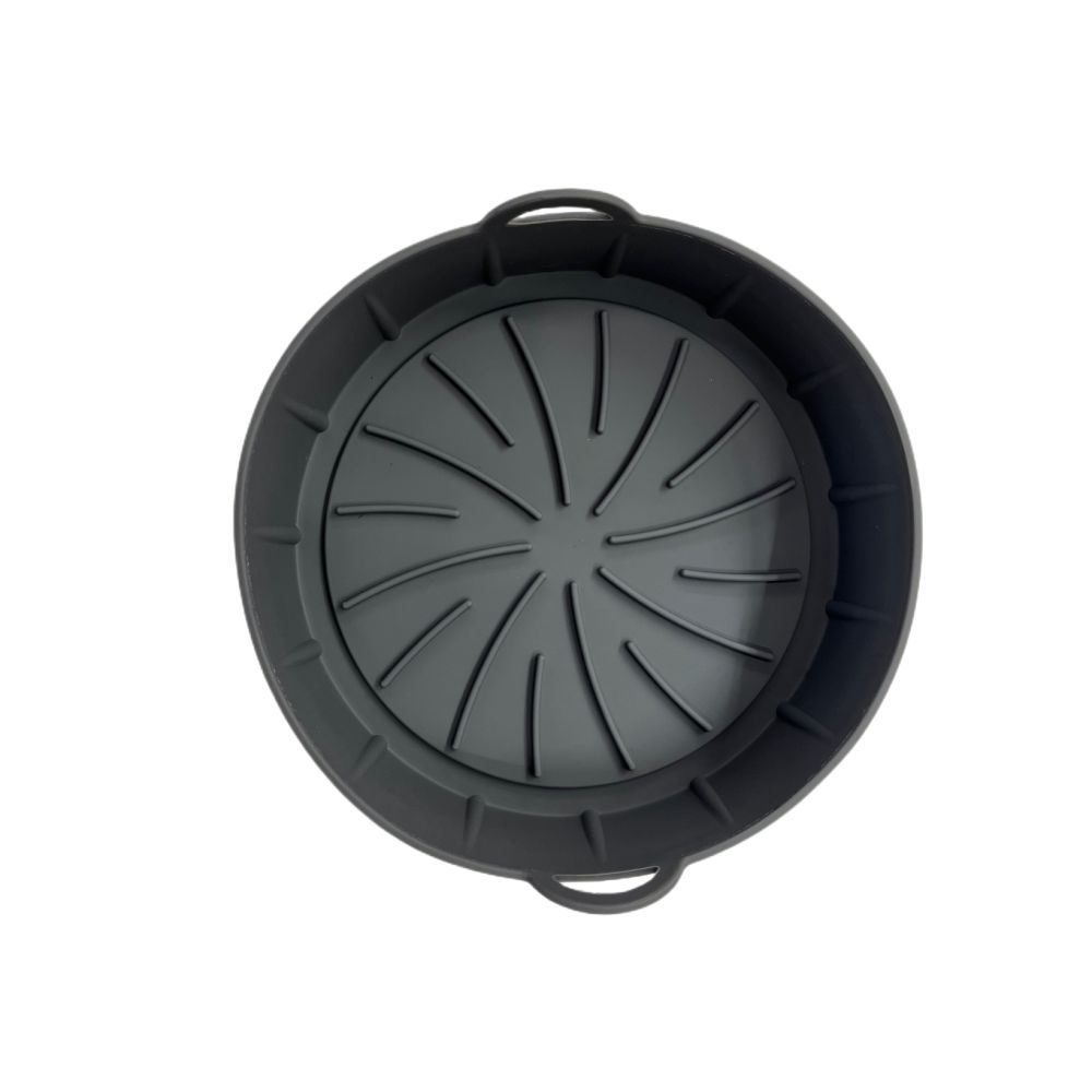 dropship 1pc Round Air Fryer Silicone Pot Silicone Air Fryer Baking Mat Oven Heat Insulation Mat Kitchen Baking Utensils