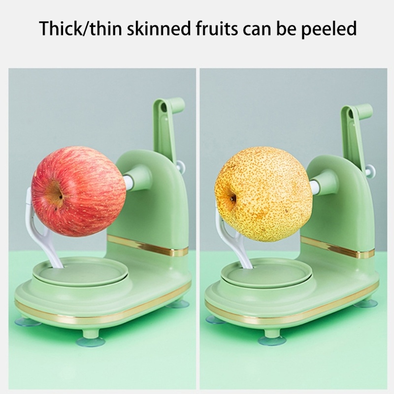 dropship Apples Machine Peeler Clipping Fruit Peeling Slicer Cutter Peeler Kitchen Tool Handcrank Fruit Peeler Automatic Rotation Peeling