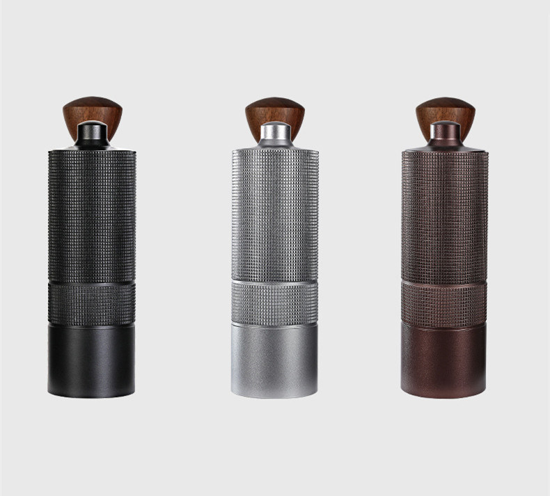 dropship Portable Manual Coffee Bean Grinder High Quality CNC Stainless Precision Steel Core Bean Crusher Kitchen Supplies