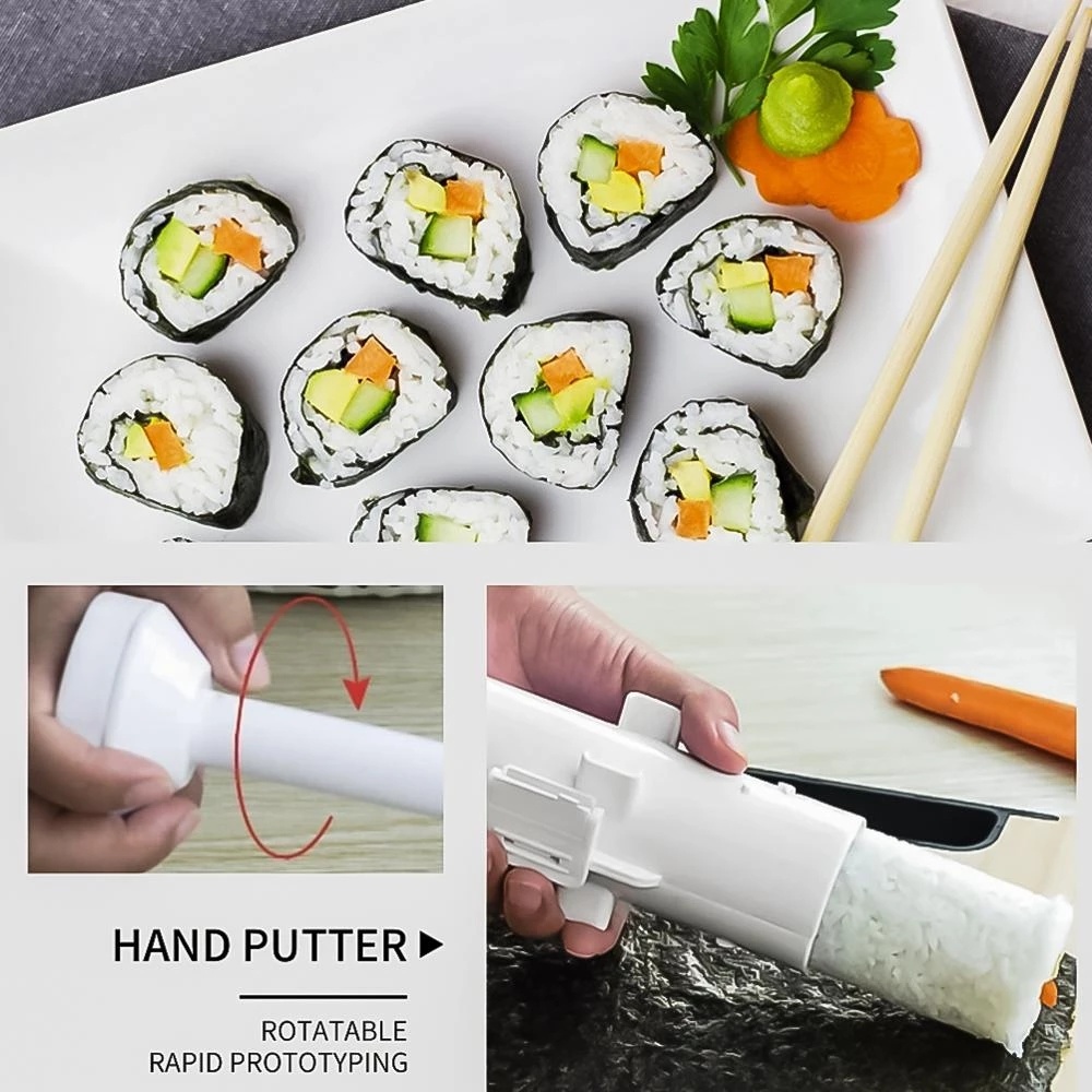 dropship 1pc Sushi Maker Sushi Mold Tool Sushi Driver Sushi Tool Sushi Model Baking Supplies