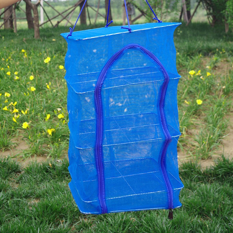 dropship Layers Drying Net for Herbs Hanging Basket Folding Dry Rack Herb Drying Net Dryer Bag Mesh For Flowers Buds Plants Organizer