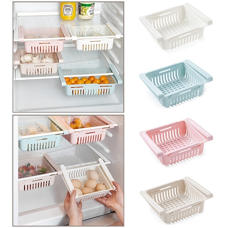 dropship 1pc (Max 2.75lb) Kitchen Storage Supplies; Refrigerator Storage Racks; Freezer Storage Racks