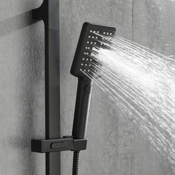 dropship Eco-Performance Handheld Shower with 26-Inch Slide Bar and 59-Inch Hose