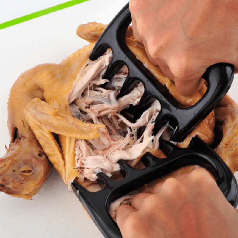 dropship A pair of Multi-Functional Plastic Bear Claw Meat Shredder Barbecue Meat Shredder Paw BBQ Barbecue Tool Anti-scalding Meat Distributor