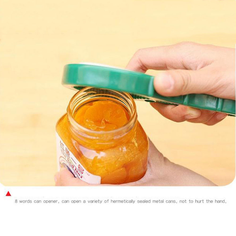 dropship 1pc Can Opener; Bottle Jar Opener; Multifunctional Non-slip Labor-saving Cap Opening Artifact; Kitchen Gadgets; Kitchen Tools