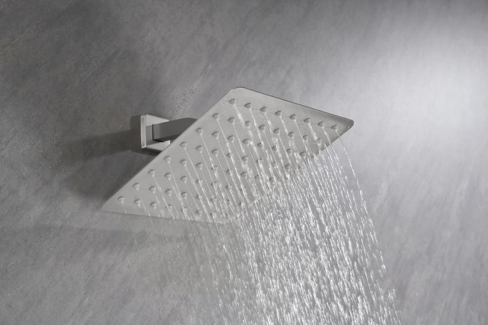 dropship Rain Shower Head High Pressure Rainfall Showerhead Water Saving